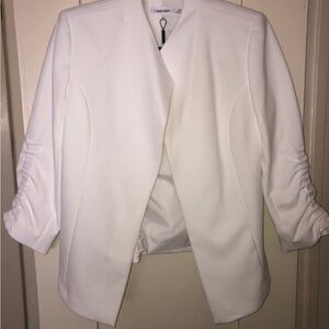 Calvin Klein Women's White Jacket